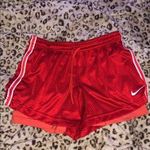 Nike athletic workout shorts